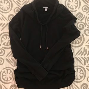 Maternity Cowl Neck Sweatshirt